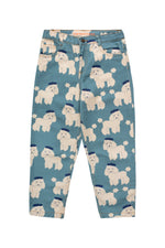 Tiny poodle baggy jeans