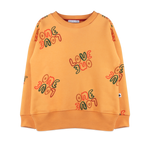 AMMEHOELA One Love Baumwollpullover Orange