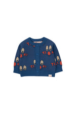 Clowns baby cardigan