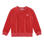 AMMEHOELA Bee Cotton Sweater Red