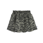 AMMEHOELA Flynn Tiger Print Skirt Green