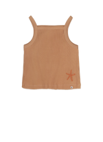 AMMEHOELA Ella Cropped Singlet Sun