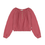 AMMEHOELA Jenny Long Sleeved Wide Top Pink