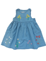 Stella McCartney Garden Denim Dress Blue