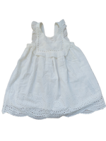 Stella McCartney Spitzenkleid Weiß