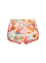 AMMEHOELA Koralle bedruckte Short Sun