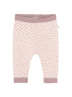Polka leggings pink
