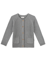 Vegan cardigan-grey