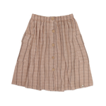 AMMEHOELA Romy Cotton Skirt Beige