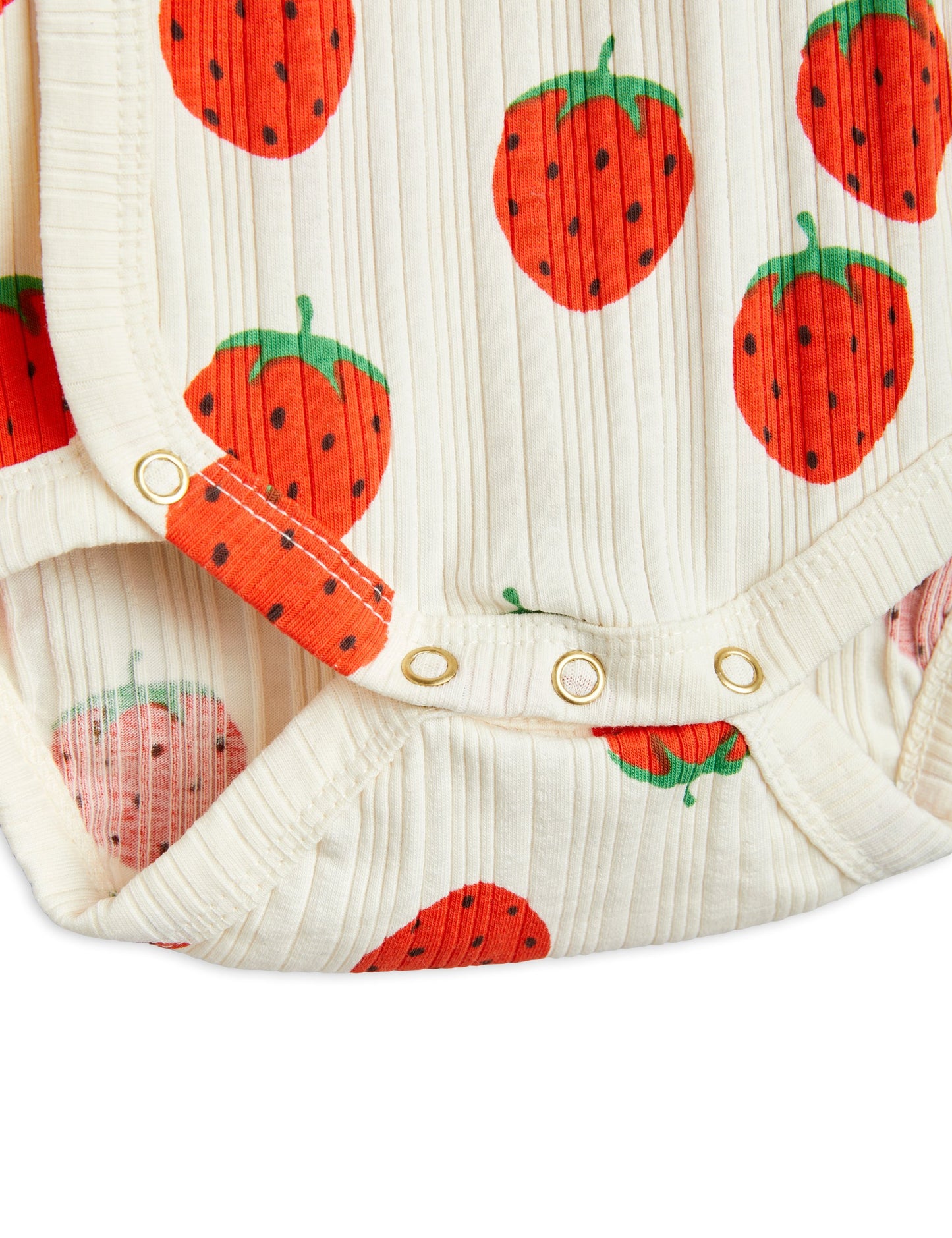 Strawberries aop wrap body