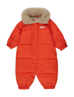 Solid padded overall - Red