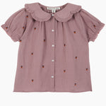 Blusen aus geripptem Pommes Frites