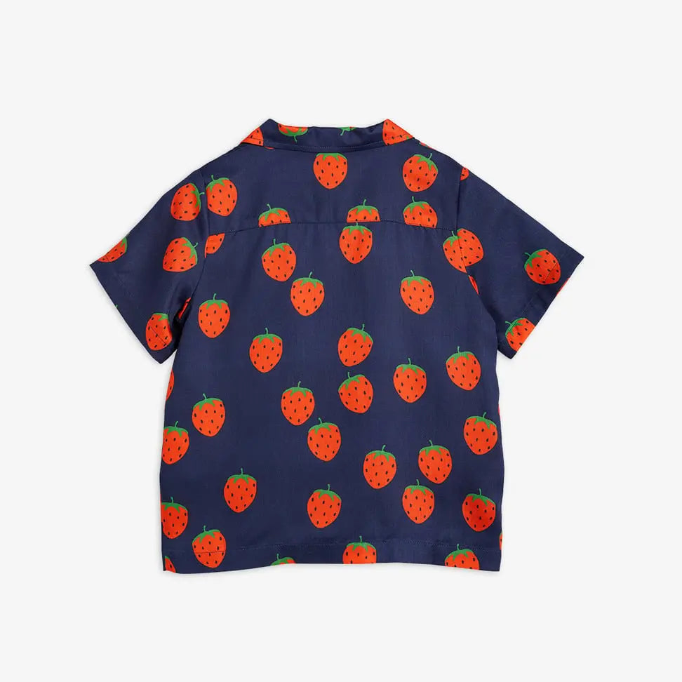 Strawberries AOP woven shirt