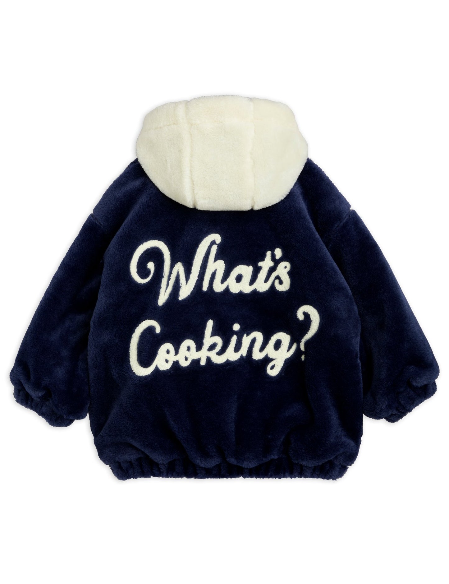 What's cooking faux fur baby jacket