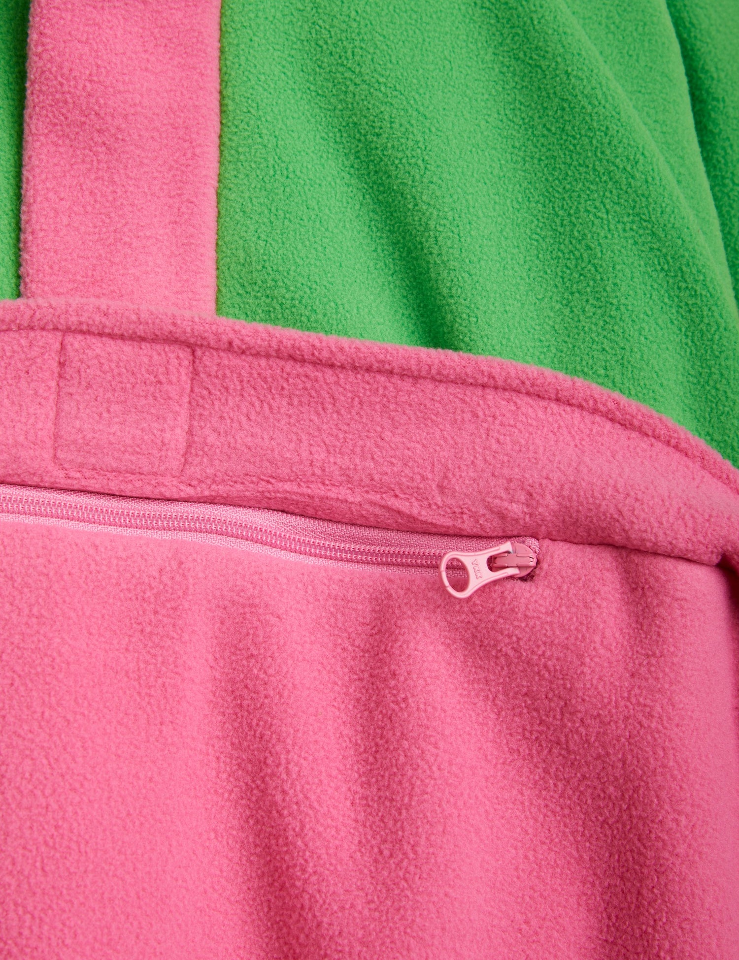 Fleece zip pullover
