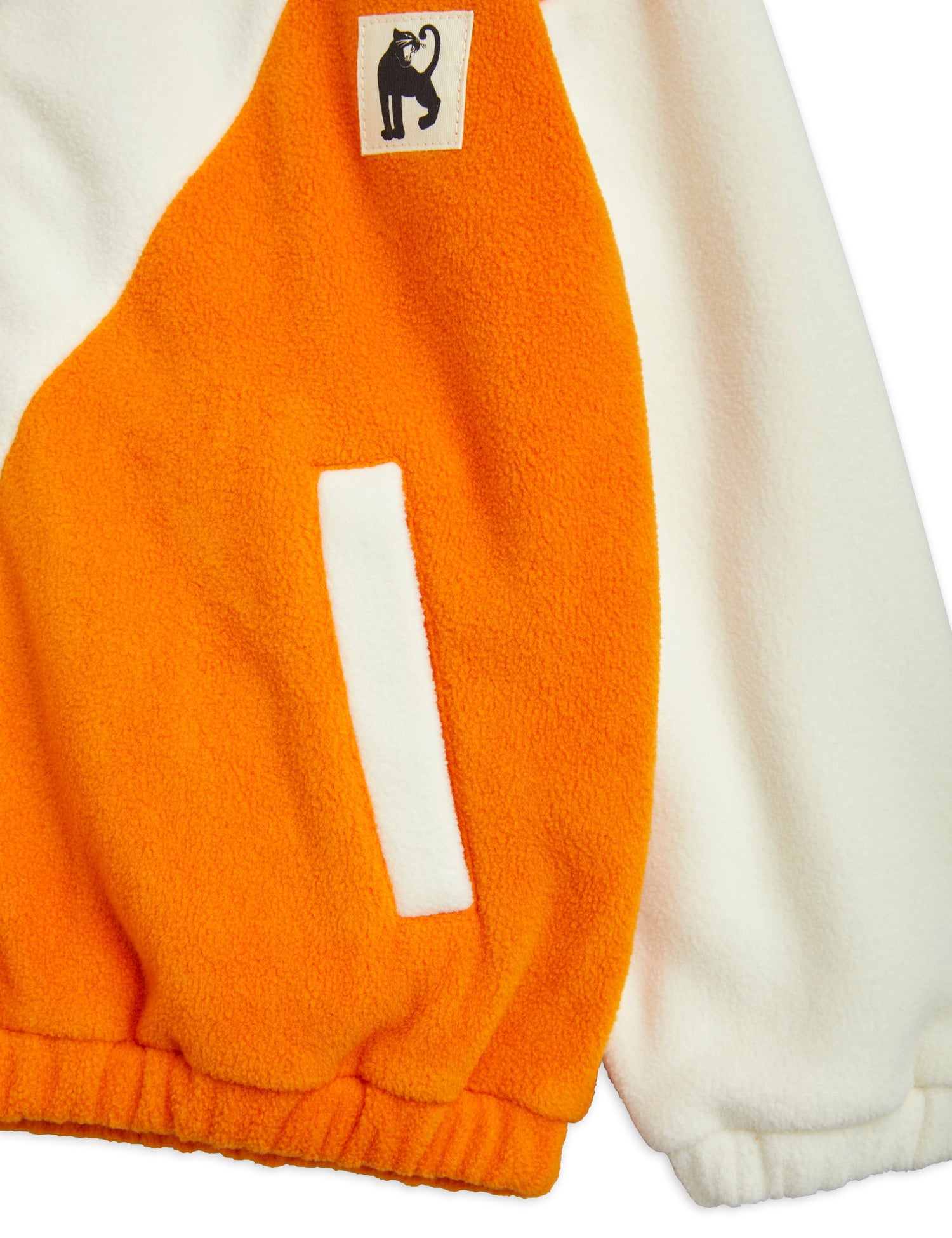 Fleece zip cardigan