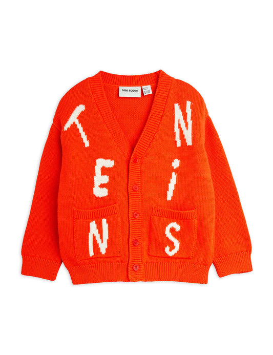 Tennis knitted cardigan