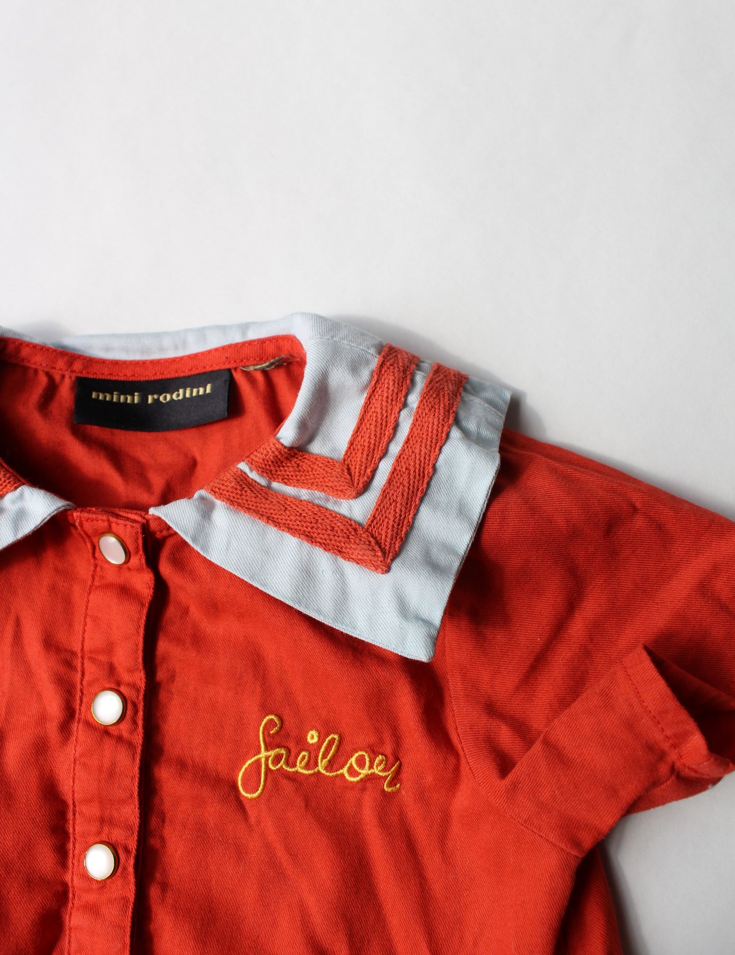 Pre-loved sailor romper from Mini Rodini