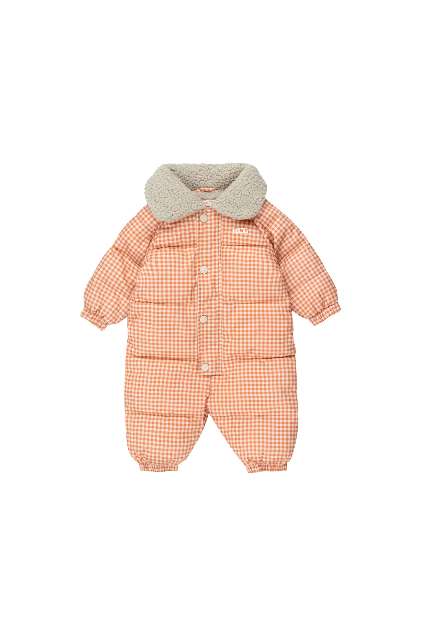 Vichy padded overall