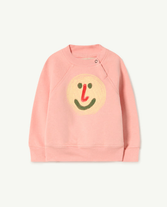 Pink Shark Baby Sweatshirt