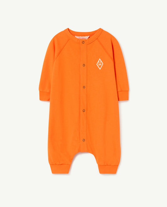 Orange Lamb Baby Jumpsuit