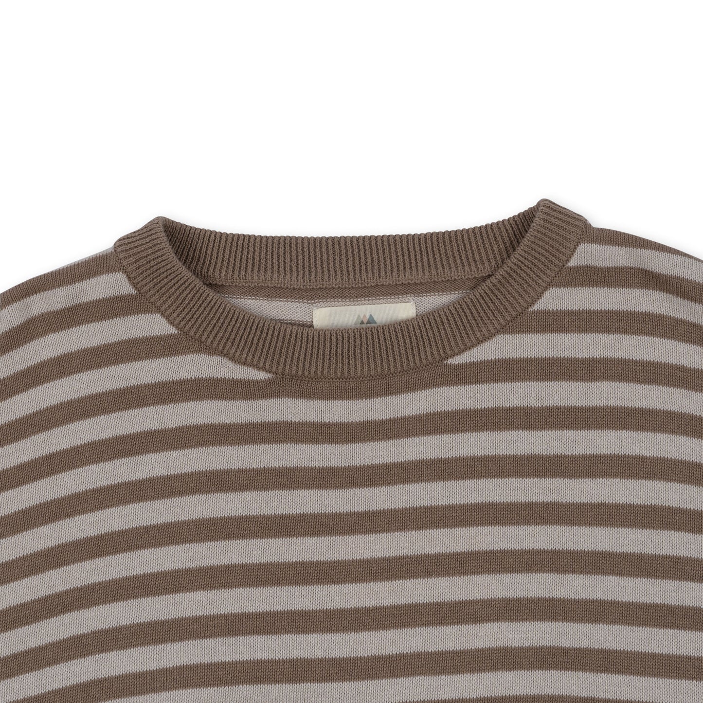 Loui knit blouse - Brown melange