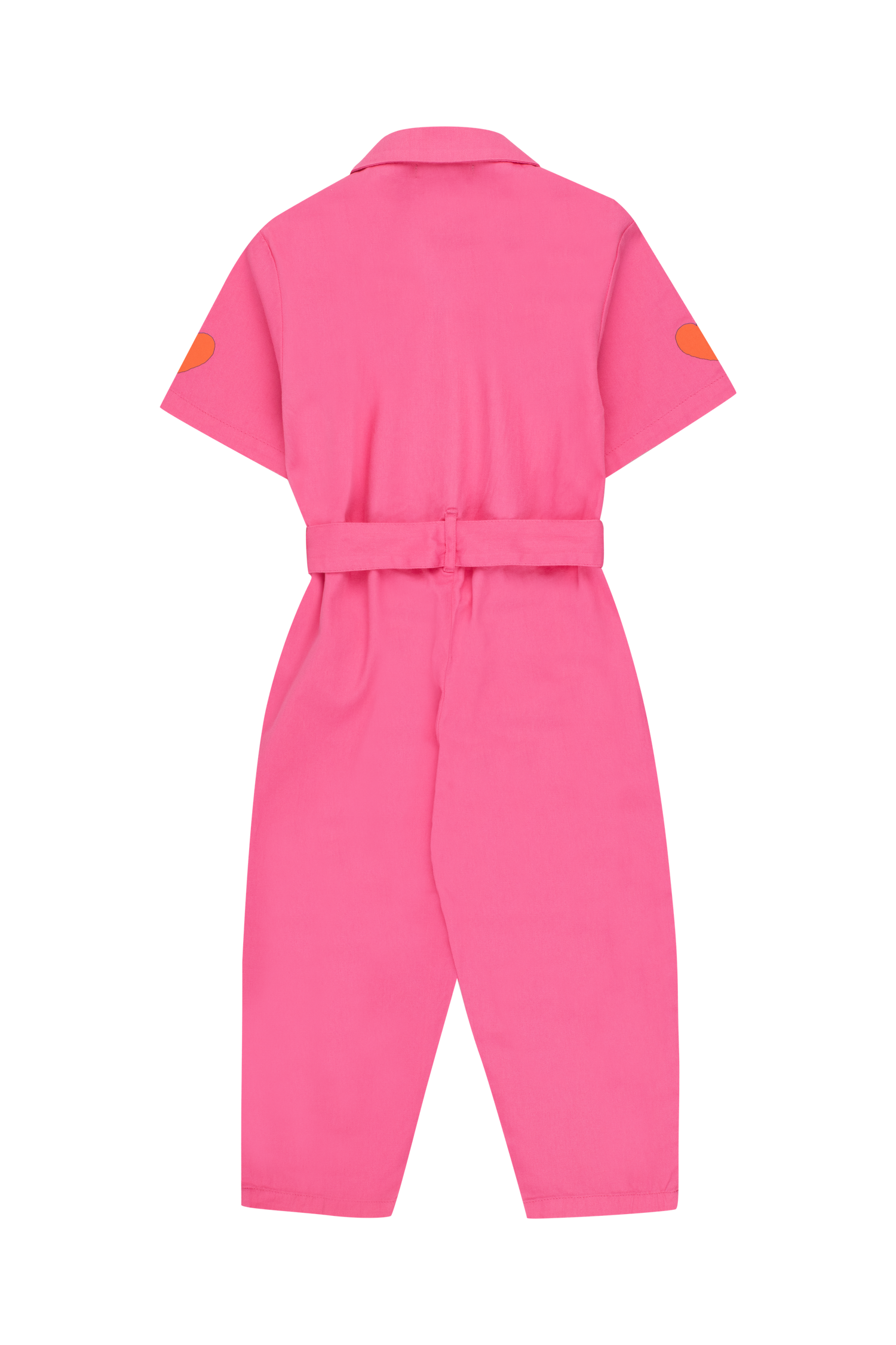 Herzen Jumpsuit dunkelrosa