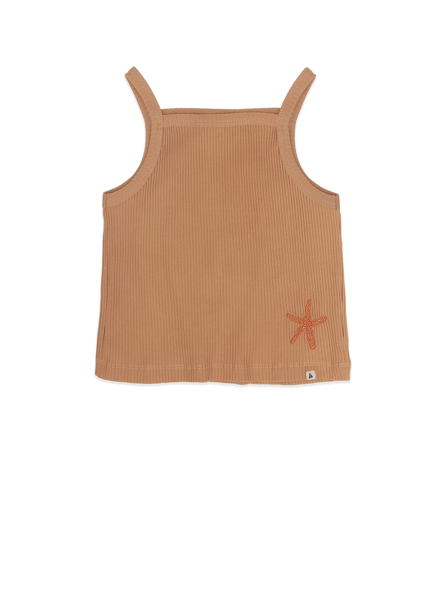 AMMEHOELA Ella Cropped Singlet Sun
