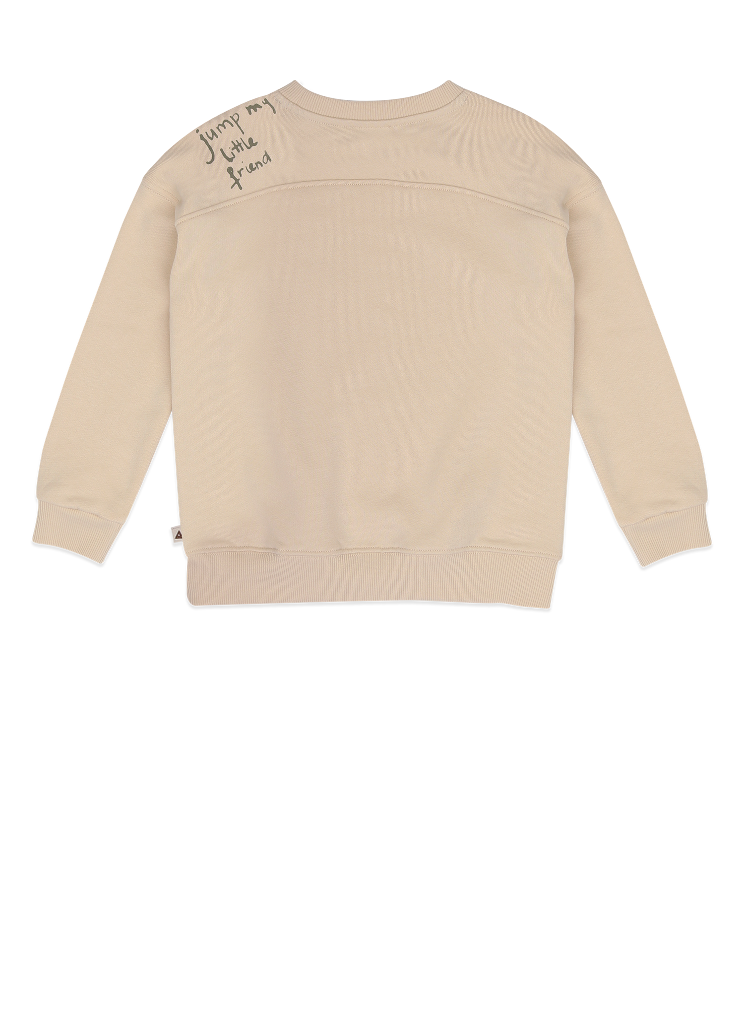 AMMEHOELA Grasshopper Baumwollpullover Beige