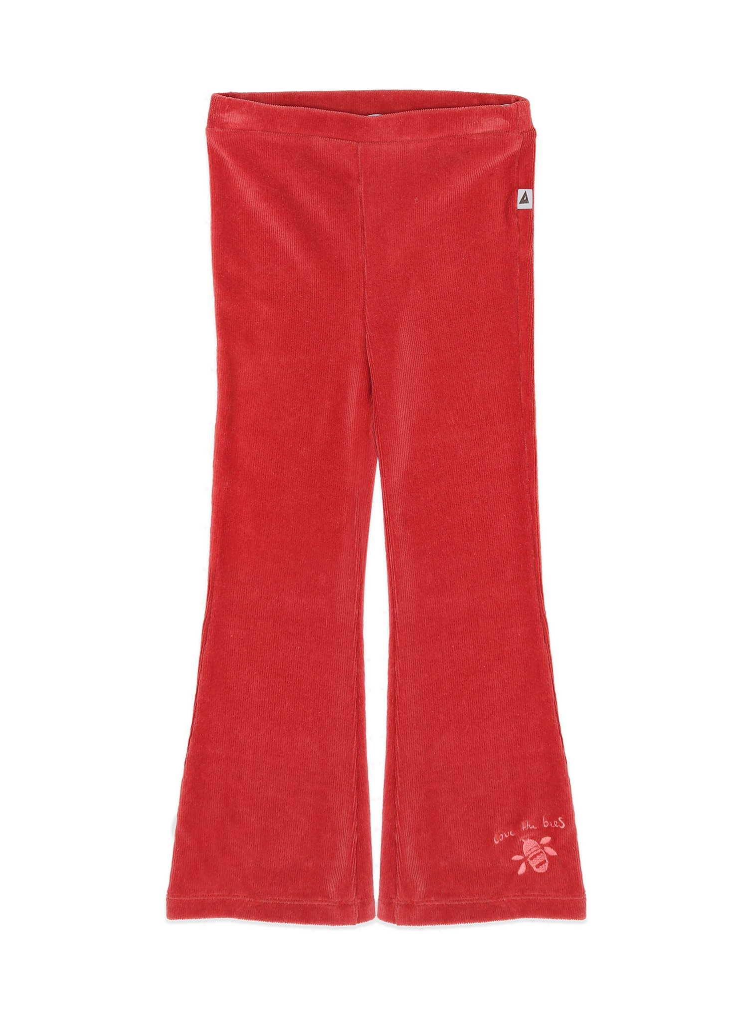 AMMEHOELA Bee Flared Pants Red