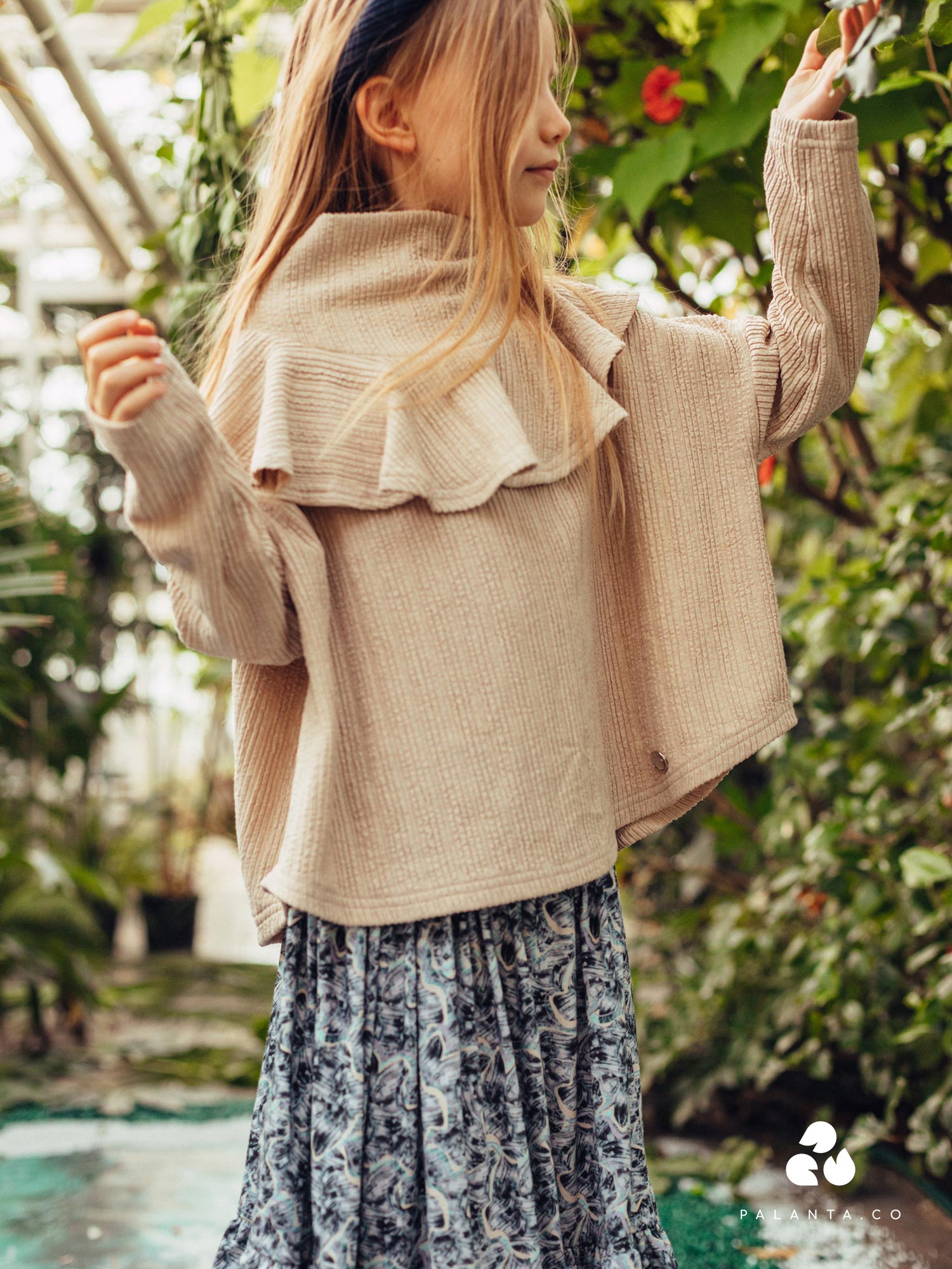 PAVONADA Gianna Bluse Beige