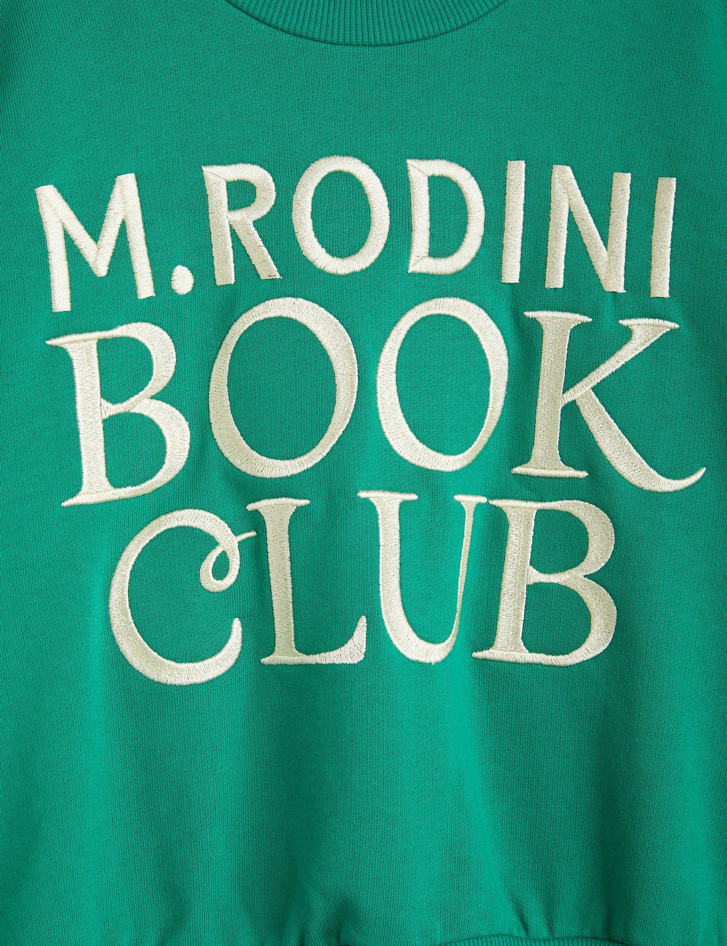 Book club EMB sweatshirt Green