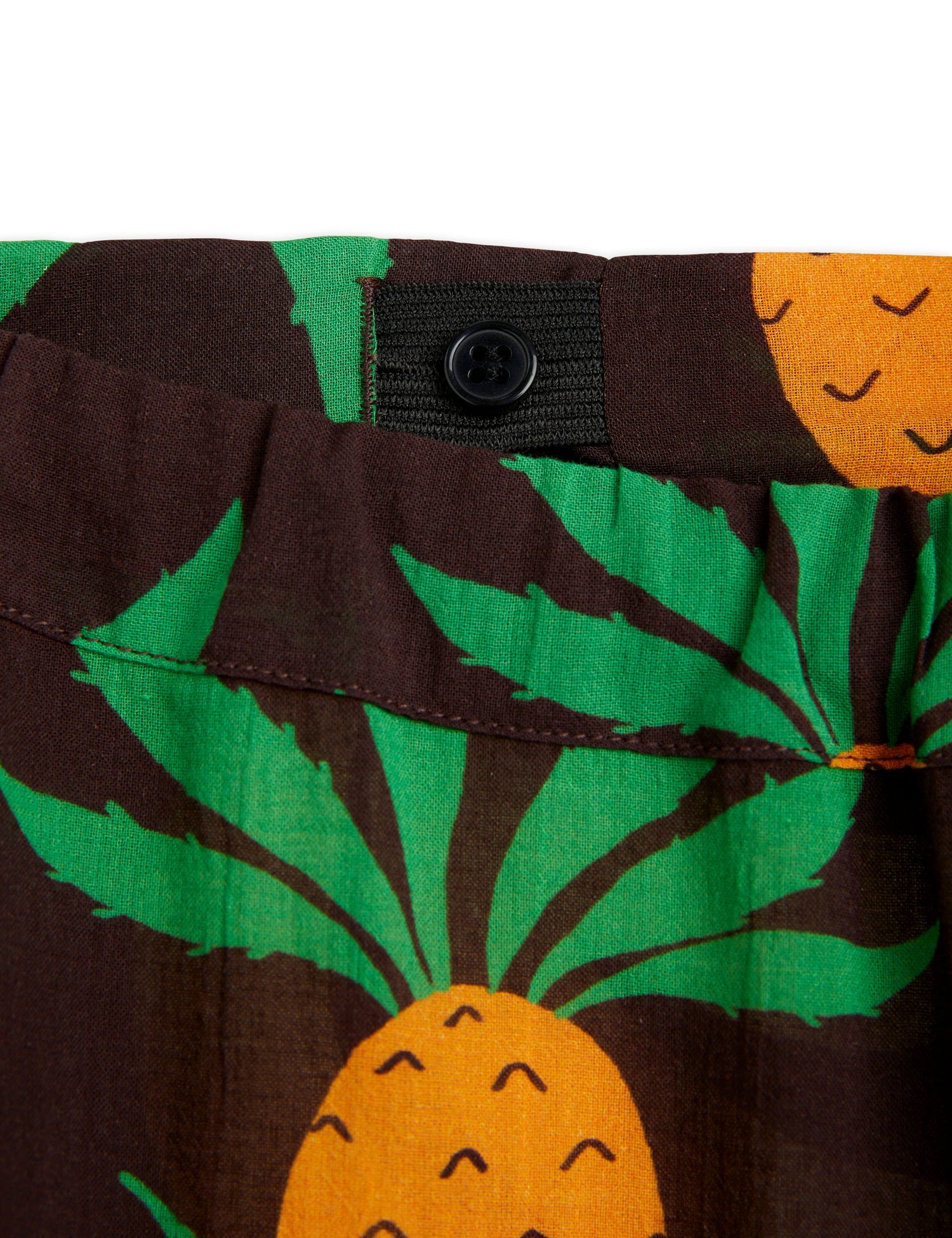 Fruits woven trousers