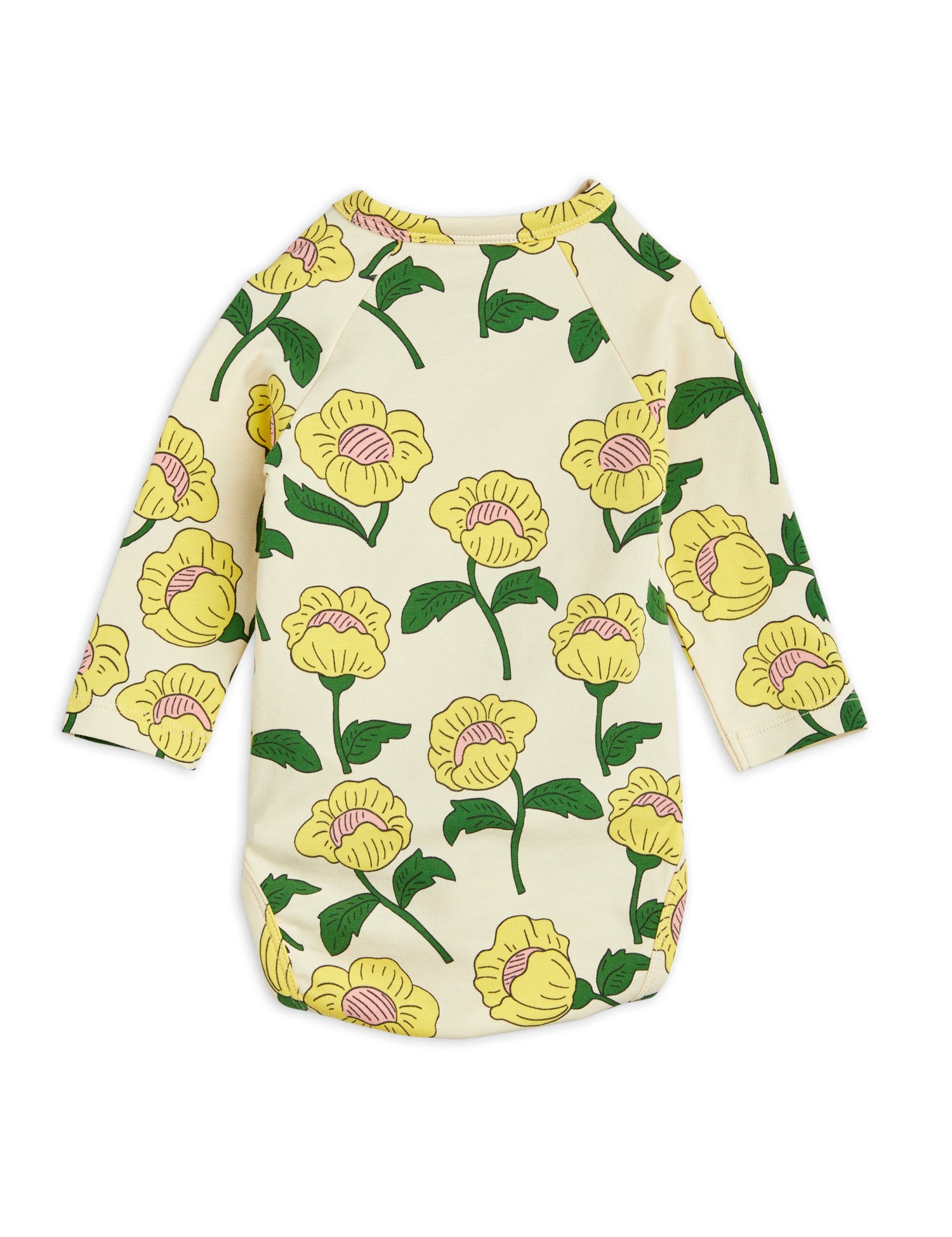 Flowers aop wrap body