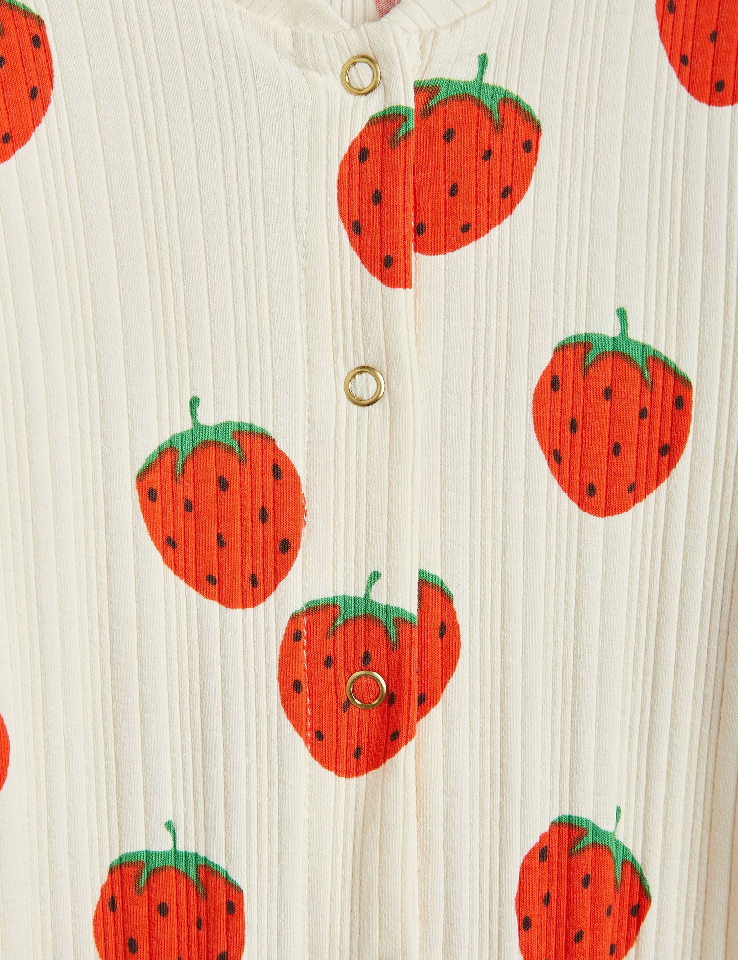 Strawberries aop jumsuit baby