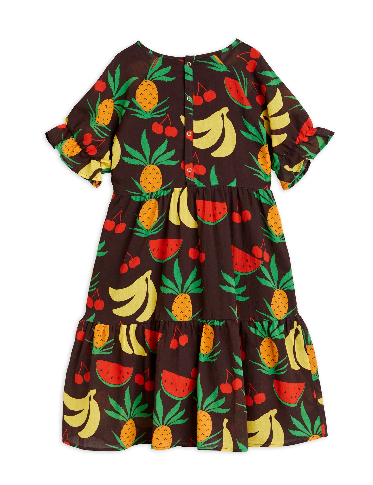 Fruits woven dress