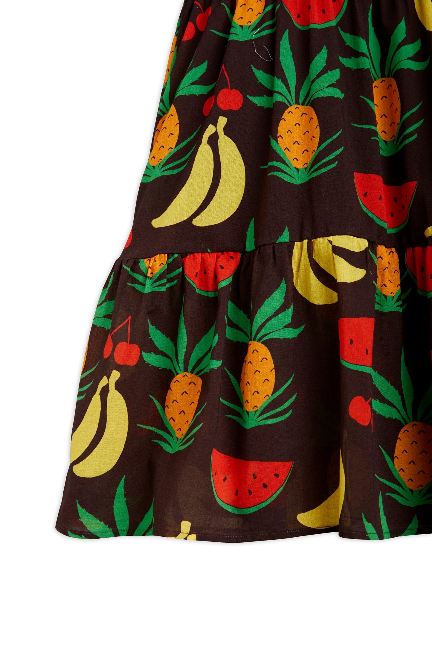 Fruits woven dress