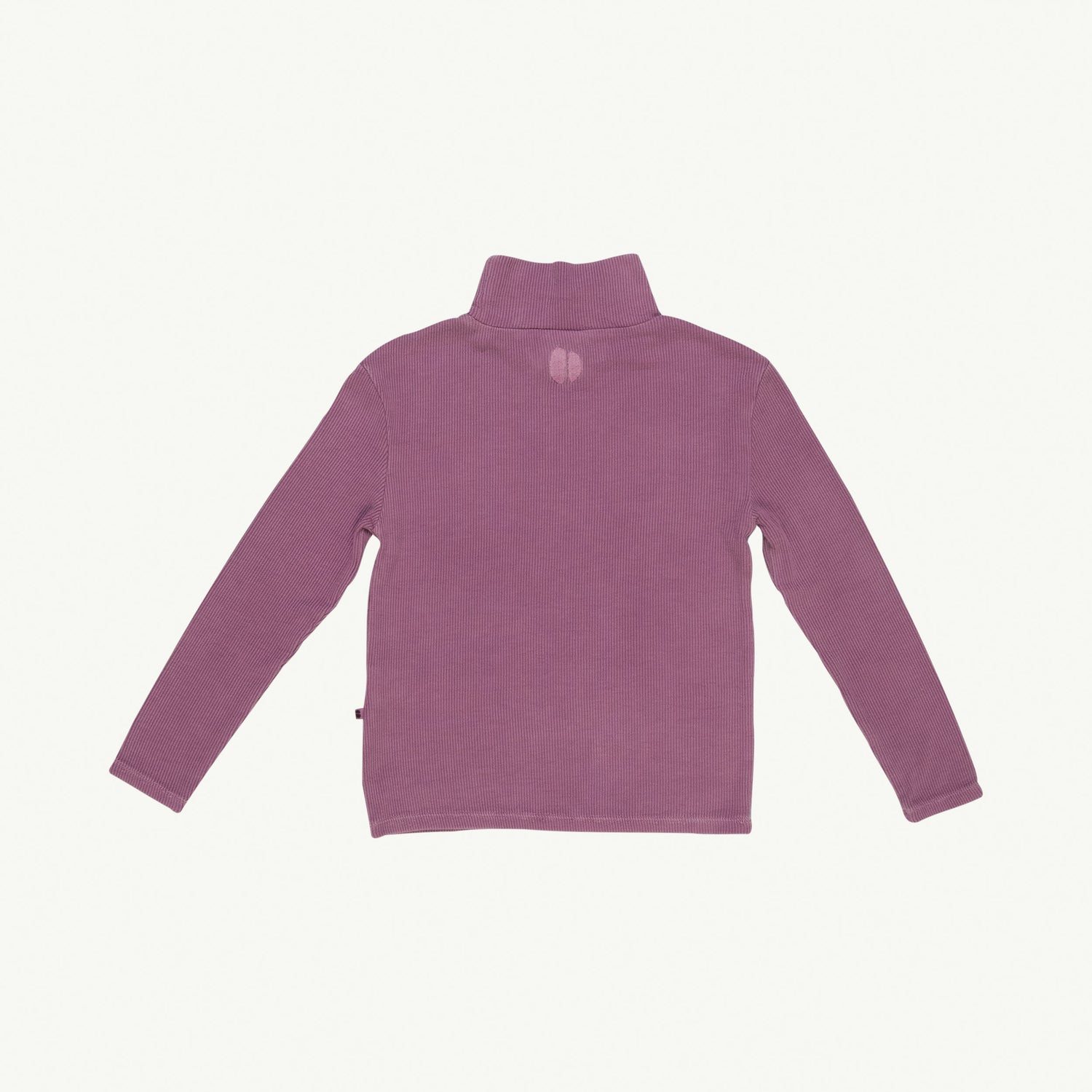Plum panther turtleneck