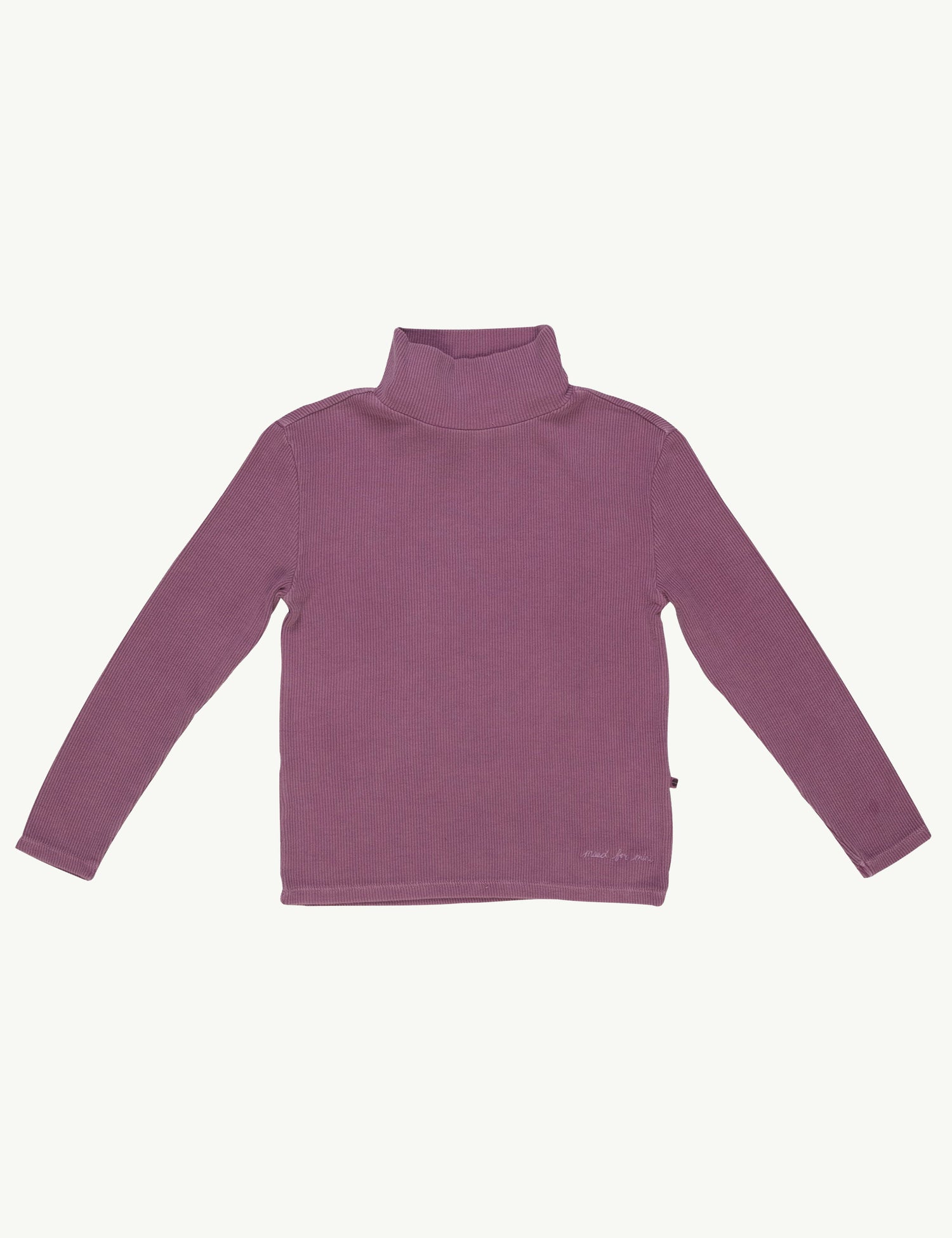 Plum panther turtleneck
