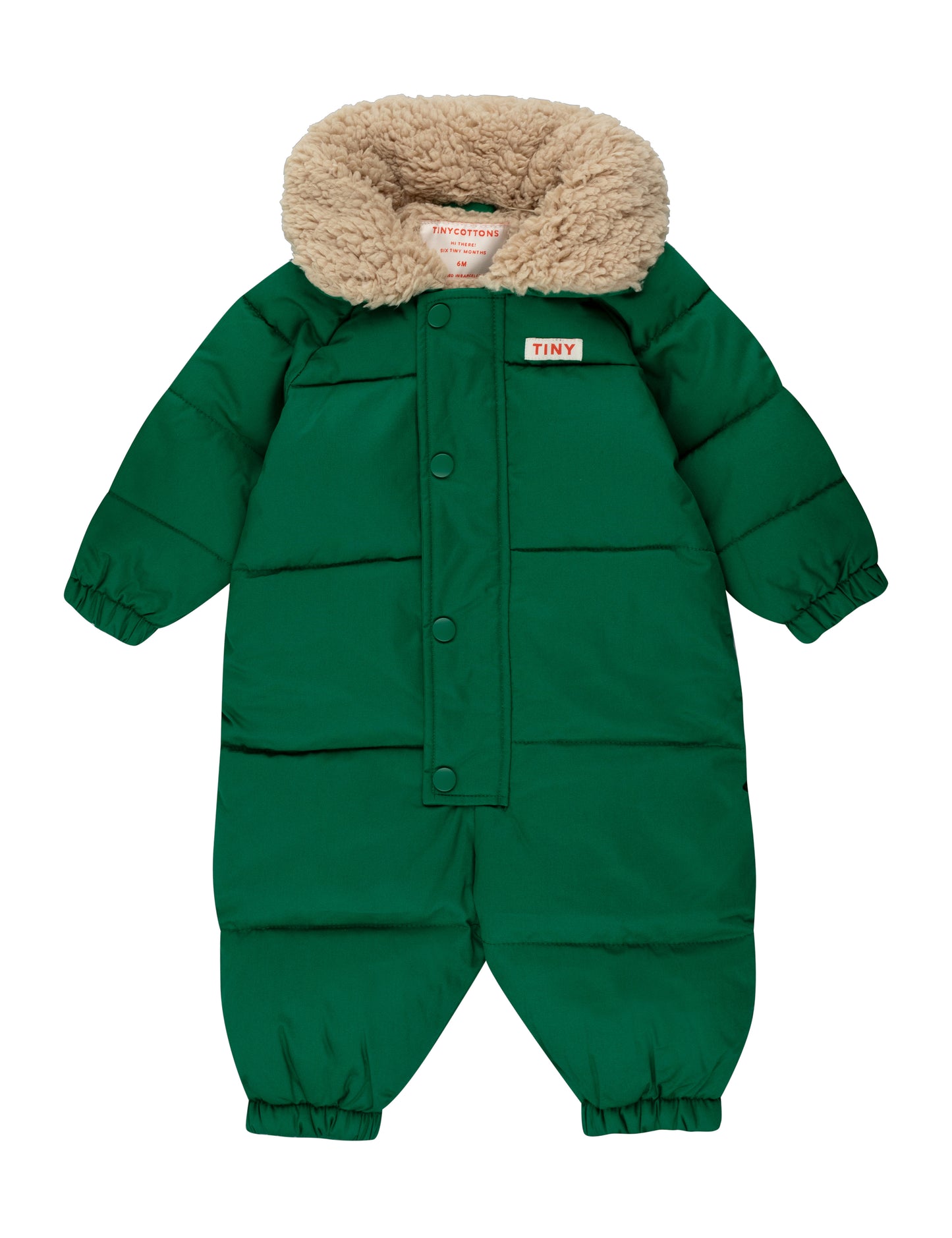 Solid padded overall - Green