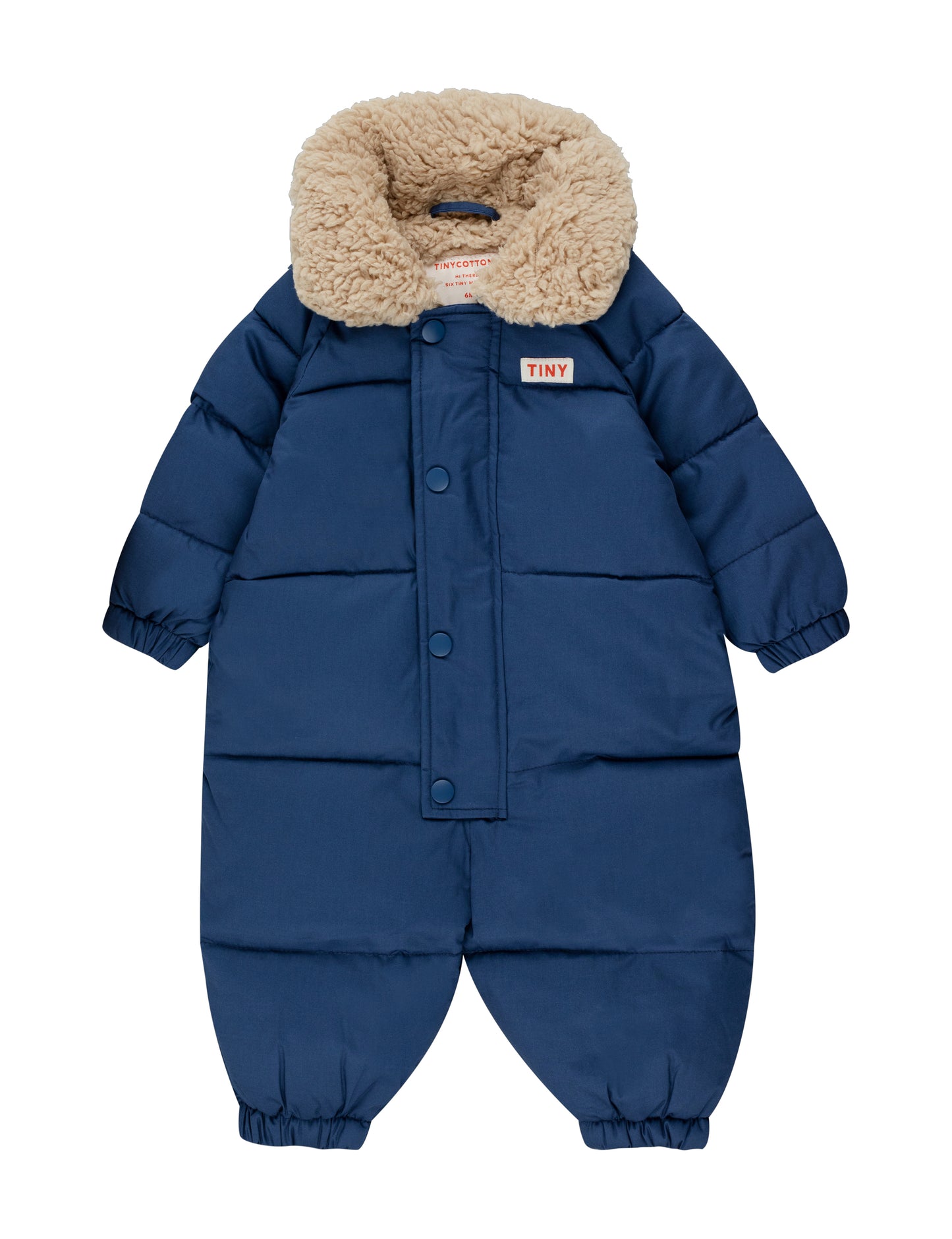 Solid padded overall - Blue