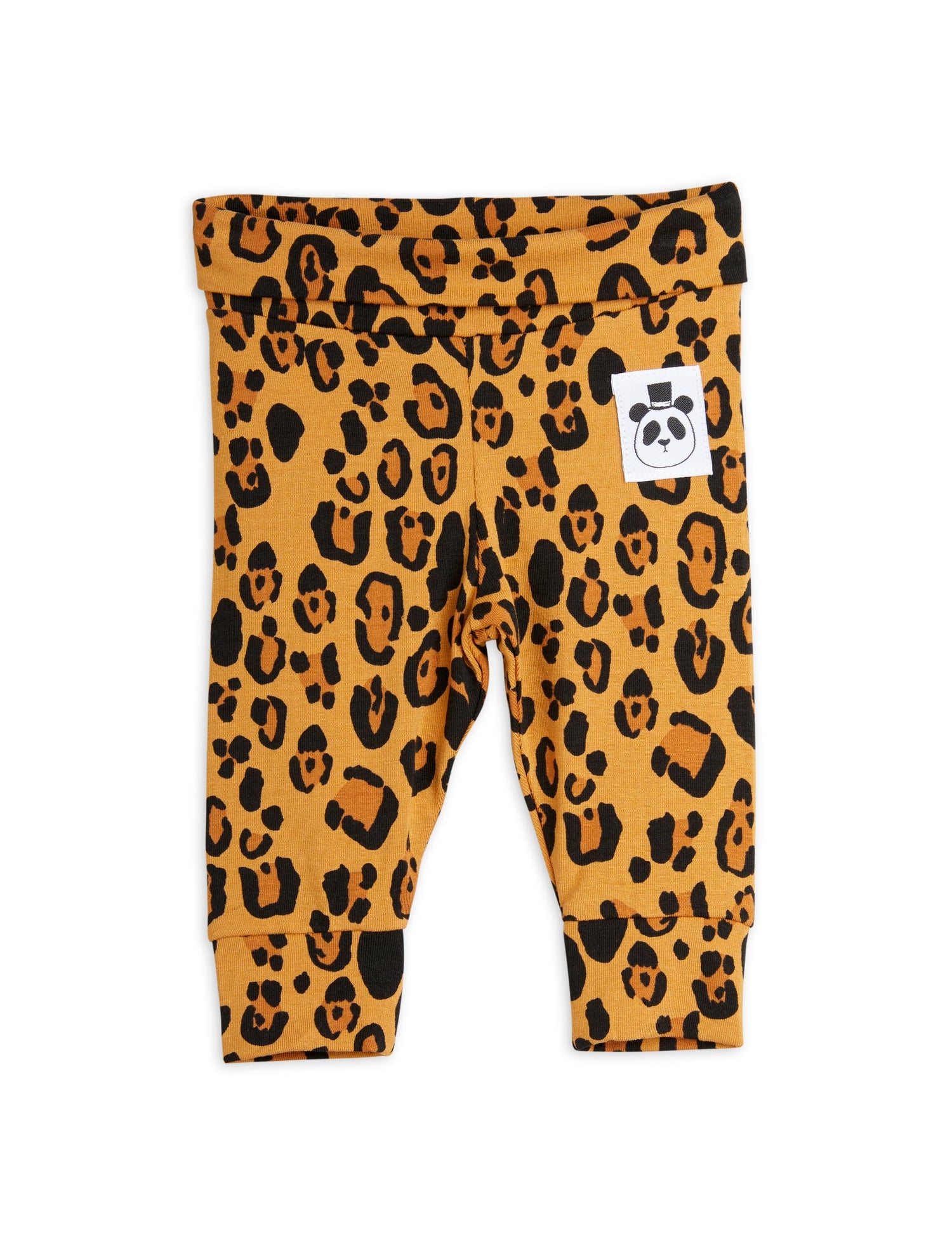Basic Leoparden-Leggings für Neugeborene