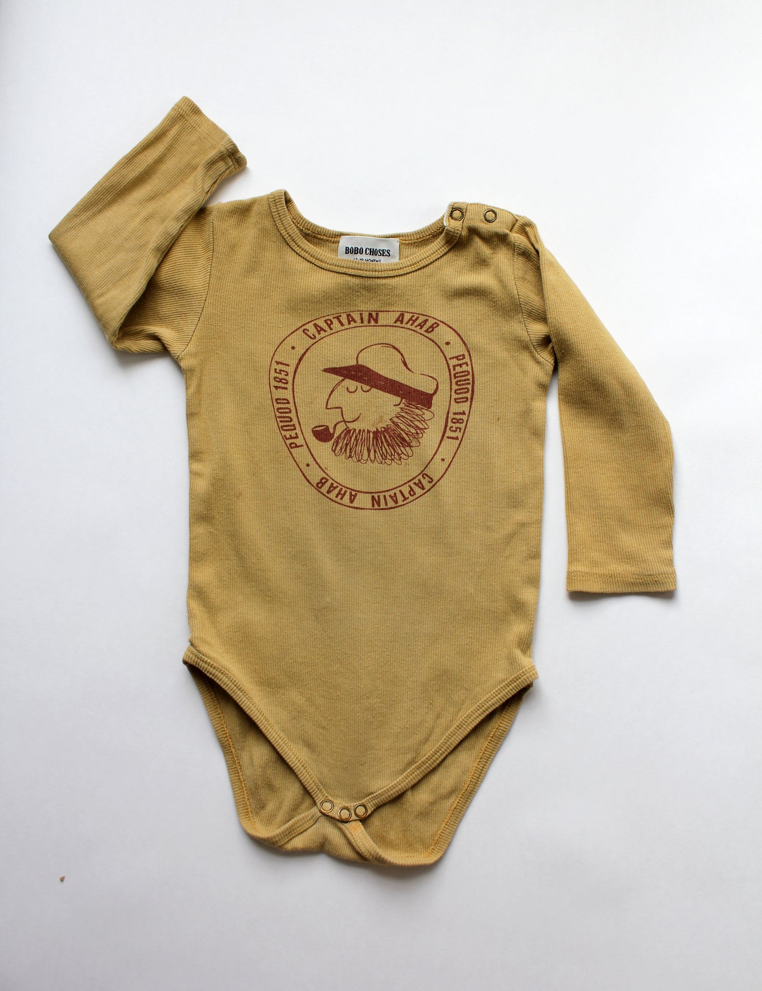 Pre-loved romper with captain artwork