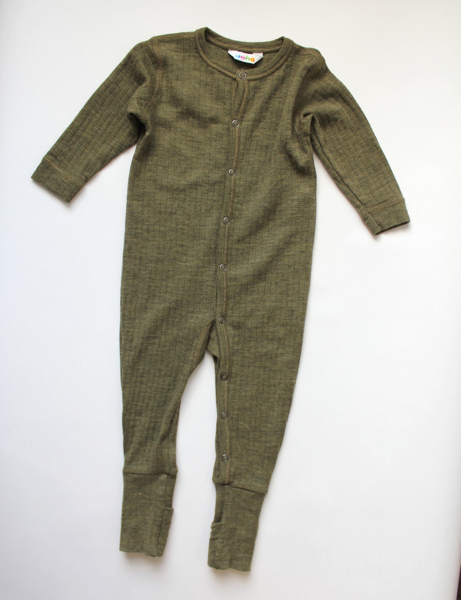 Pre-loved merino wool one-piece