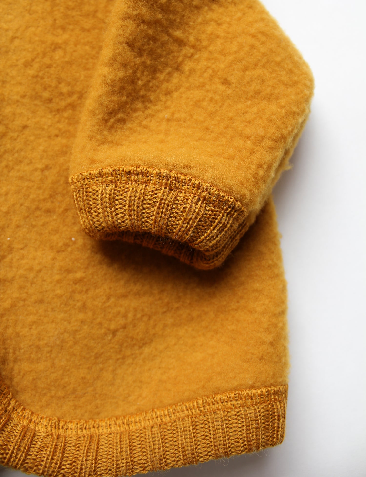 Pre-loved wool fleece cardigan
