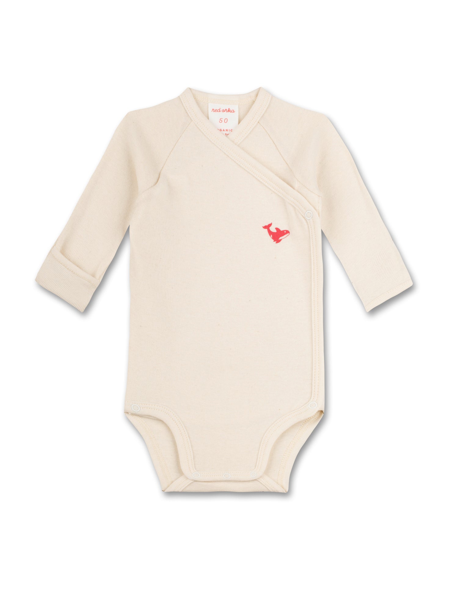 OG Red Orka wrap over romper